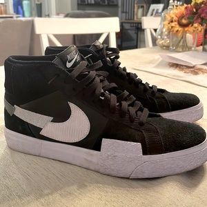 NIKE Zoom Blazer Mid Premium SB 'Mosaic Pack - Black Wolf Grey'